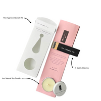 Travel Candle with Matches - Meditation